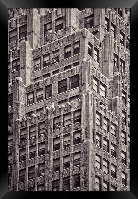 New York Skyscraper  Framed Print by Scott Anderson