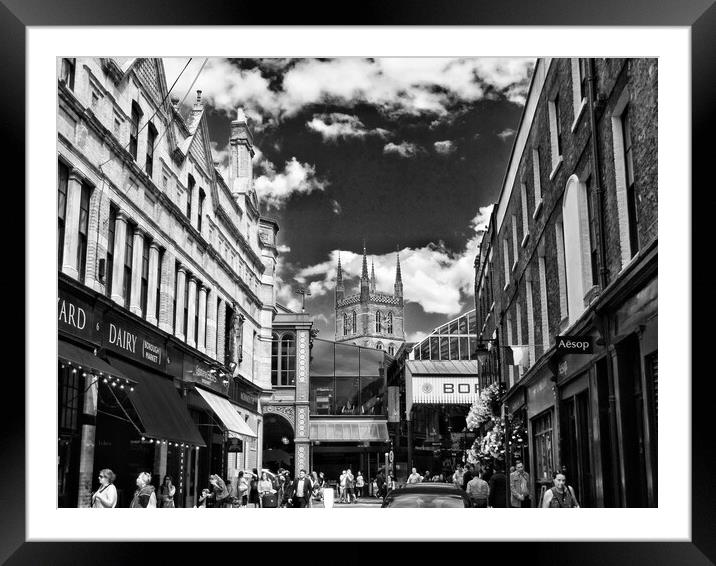 London's Borough Market Framed Mounted Print by Scott Anderson