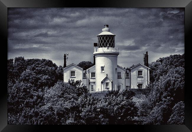Lowestoft Lighthouse Framed Print by Scott Anderson
