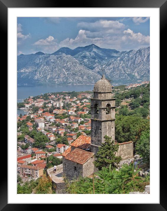 Kotor, Montenegro  Framed Mounted Print by Scott Anderson