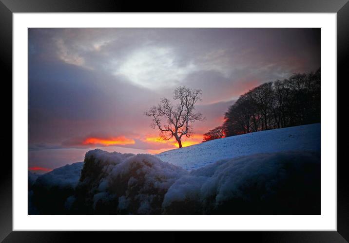 Down from Ingleborough  Framed Mounted Print by Andy Armitage