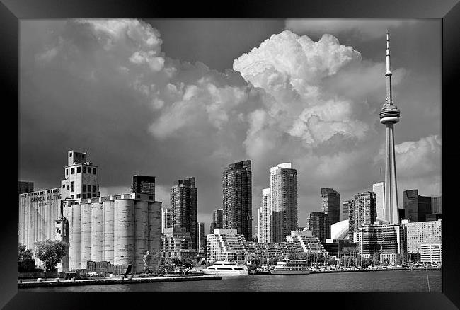 Toronto skyline Framed Print by Andy Armitage