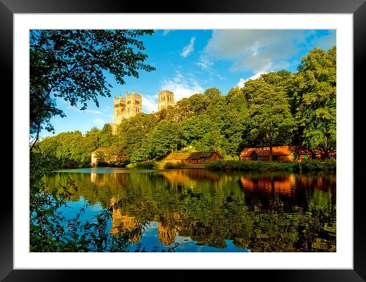 Cathedral by the river Framed Mounted Print by Andy Armitage