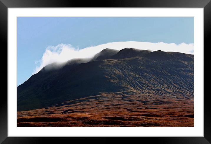 Rolling Clouds Framed Mounted Print by Stuart Blance