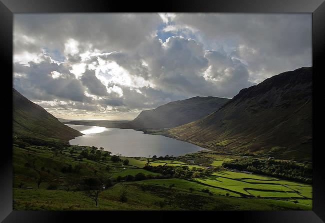 Wastwater, The Lake District Framed Print by Dan Ward