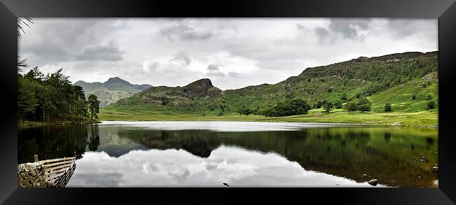 Blea tarn reflections Framed Print by Dan Ward