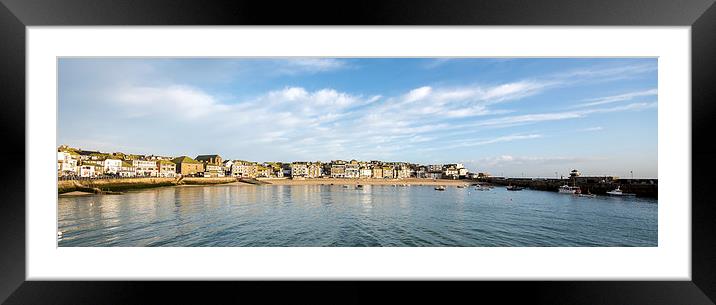  St Ives harbour Framed Mounted Print by Dan Ward