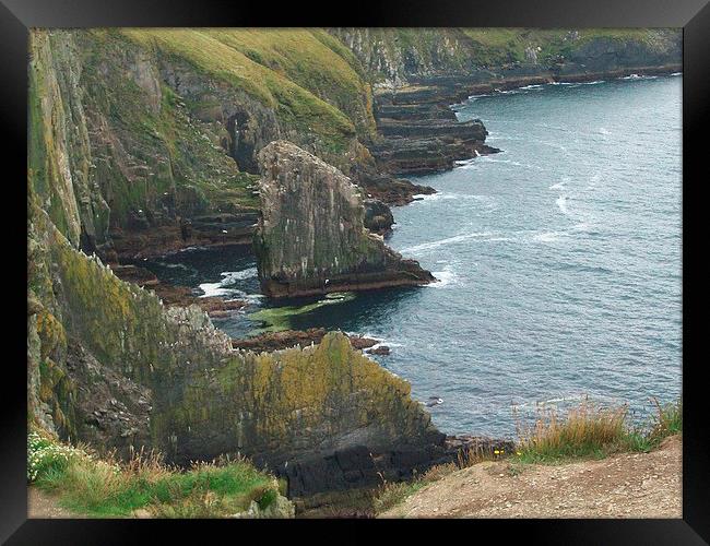 The Old Head of Kinsale Framed Print by Kelly Cronin