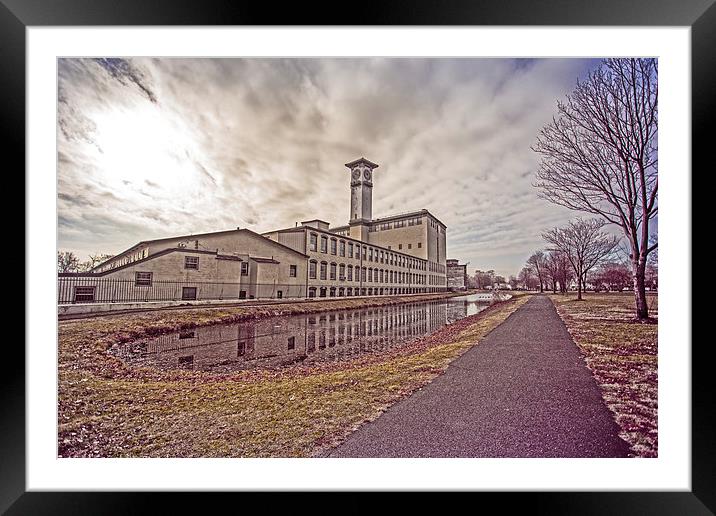  The Grundy Mills Complex Framed Mounted Print by Tom and Dawn Gari