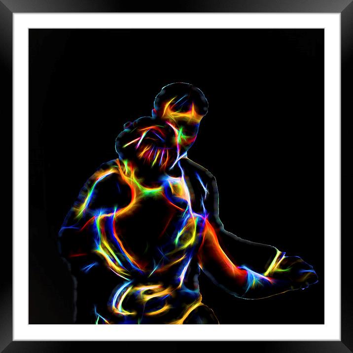  Dancing  Couple Framed Mounted Print by Tom and Dawn Gari