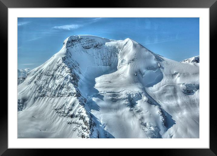 Candian Rockies Framed Mounted Print by Gurinder Punn