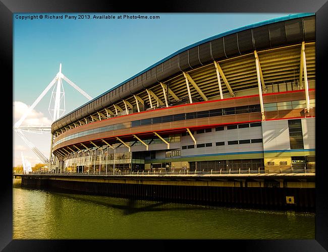 Millennium Stadium Framed Print by Richard Parry