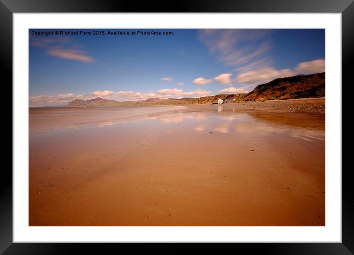  Llyn Reflections Framed Mounted Print by Richard Parry
