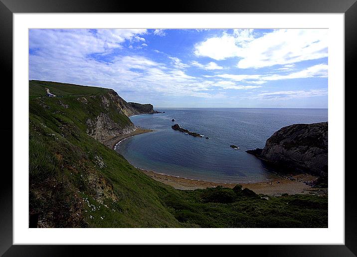 JST2999 The Cove at Luworth Framed Mounted Print by Jim Tampin
