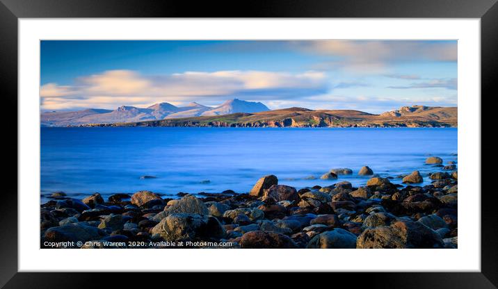 Gruinard Bay Scotland Framed Mounted Print by Chris Warren