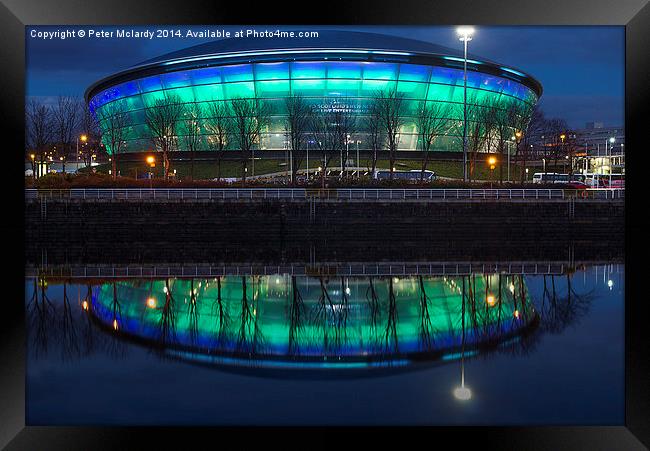 SSE Hydro ! Framed Print by Peter Mclardy