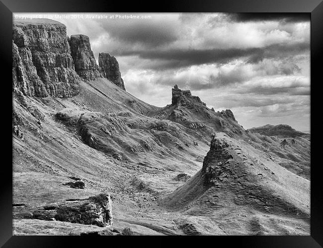 The Quiraing Isle of Skye Framed Print by Rob Mellor