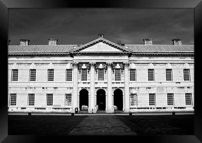Naval College Two Framed Print by Gavin OMahony