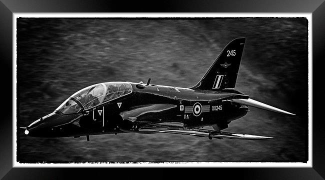 RAF Hawk Framed Print by Andrew chittock