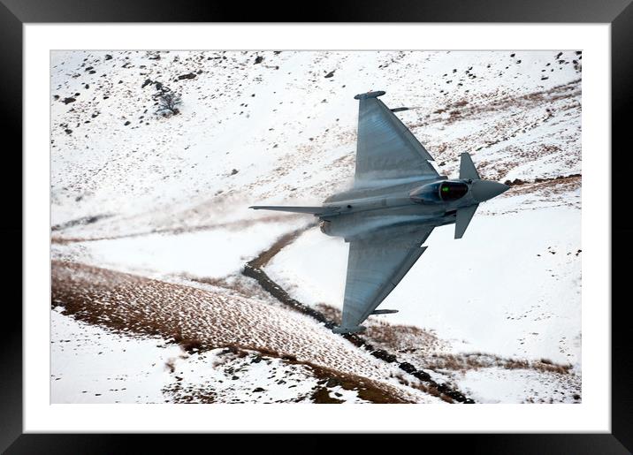 Typhone F2 eurofighter Framed Mounted Print by Andrew chittock