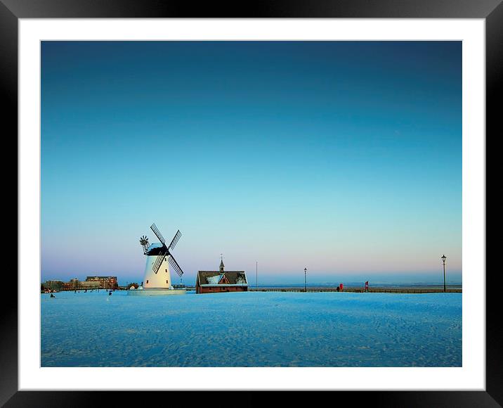 Windmill Framed Mounted Print by Victor Burnside