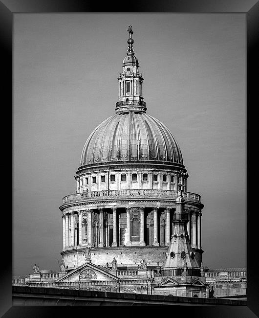 St Pauls Framed Print by Victor Burnside