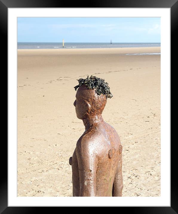 Gormley Framed Mounted Print by Victor Burnside