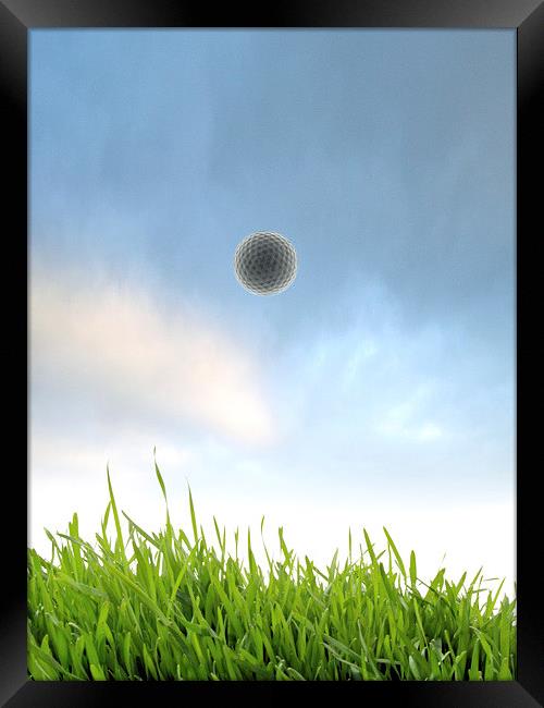  Golf Framed Print by Victor Burnside
