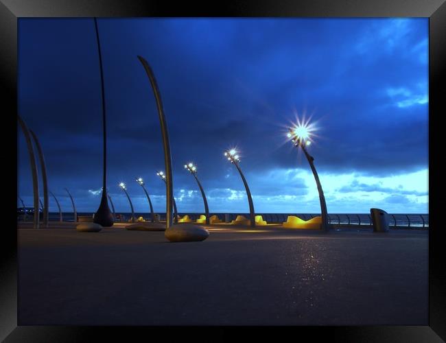 Promenade                      Framed Print by Victor Burnside