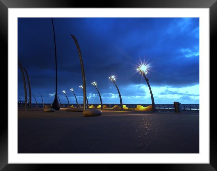 Promenade                      Framed Mounted Print by Victor Burnside