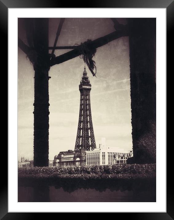 Blackpool  Framed Mounted Print by Victor Burnside