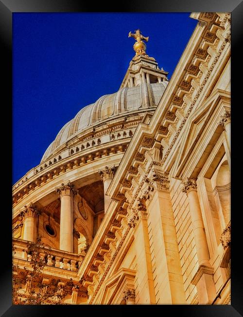          St Pauls Cathedral                        Framed Print by Victor Burnside