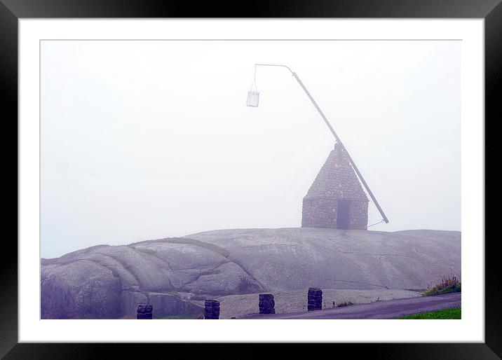 The Old Lighthouse Framed Mounted Print by Randi Grace Nilsberg