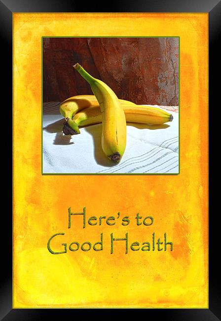 To Good Health Framed Print by Randi Grace Nilsberg