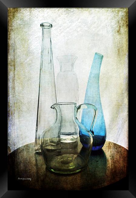 Shapes of Glass Framed Print by Randi Grace Nilsberg