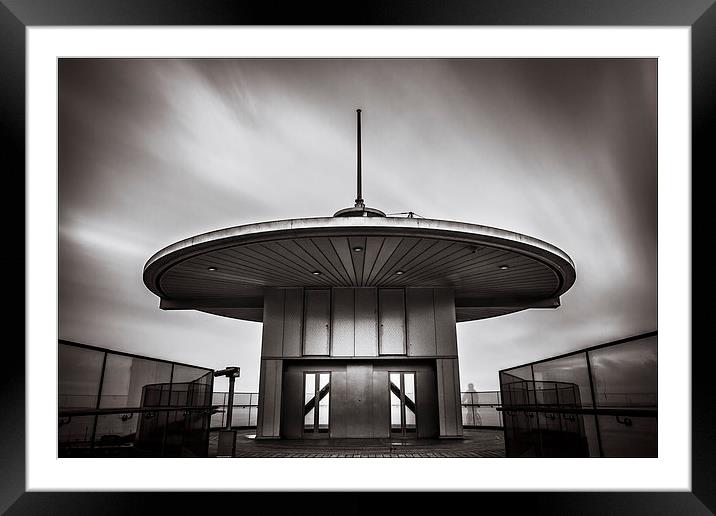 On the seafront at Southend. Framed Mounted Print by Tristan Morphew
