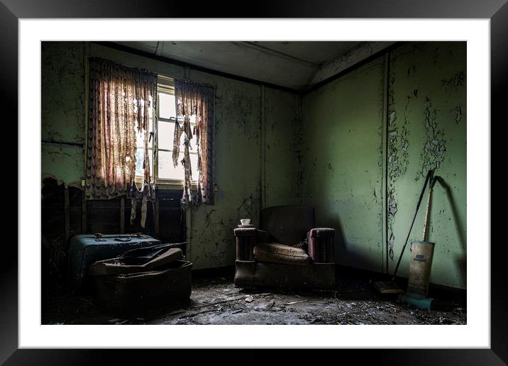 Abandonment. Framed Mounted Print by Tristan Morphew