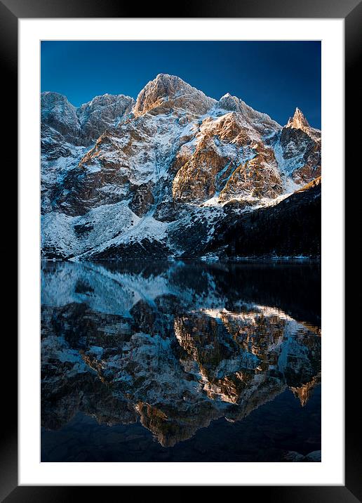 Sunrise in the Tatra Mountains Framed Mounted Print by Robert Parma