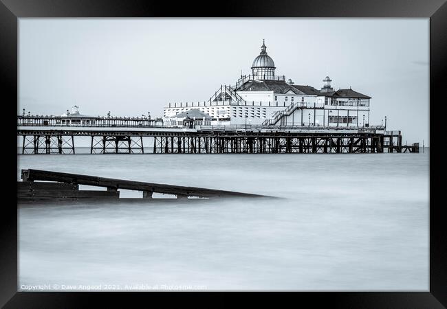 Eastbourne Pier Framed Print by Dave Angood