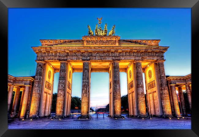 Brandenburg Gate Framed Print by Markus  Will