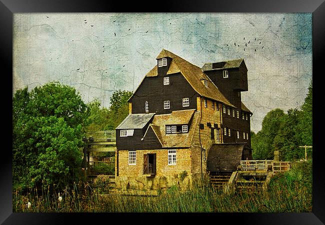 Houghton Mill Framed Print by Lesley Mohamad