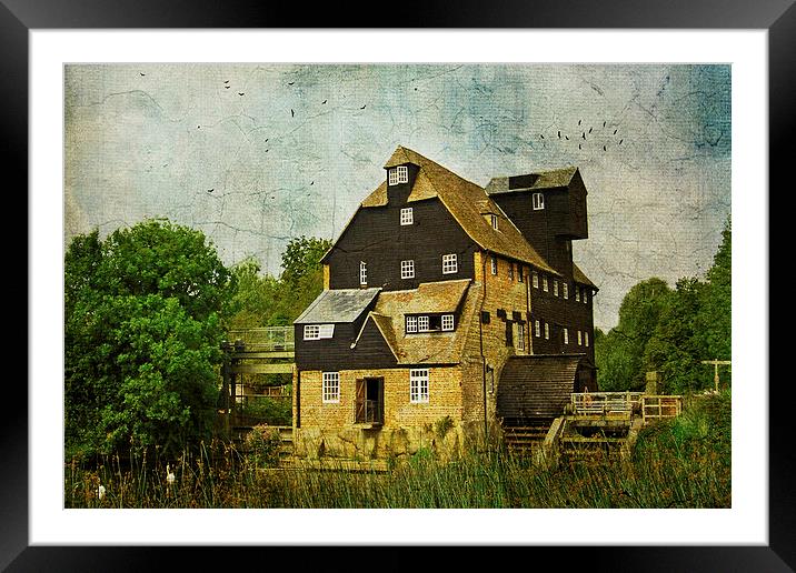 Houghton Mill Framed Mounted Print by Lesley Mohamad
