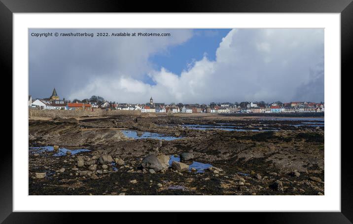 Anstruther Framed Mounted Print by rawshutterbug 