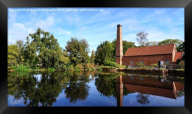 Sarehole Mill  Framed Print by rawshutterbug 