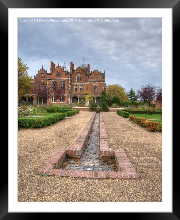 Aston Hall and Park  Framed Mounted Print by rawshutterbug 