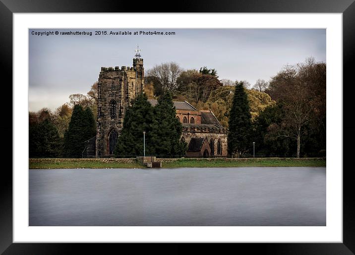 Church of Saint Chad Lichfield Framed Mounted Print by rawshutterbug 