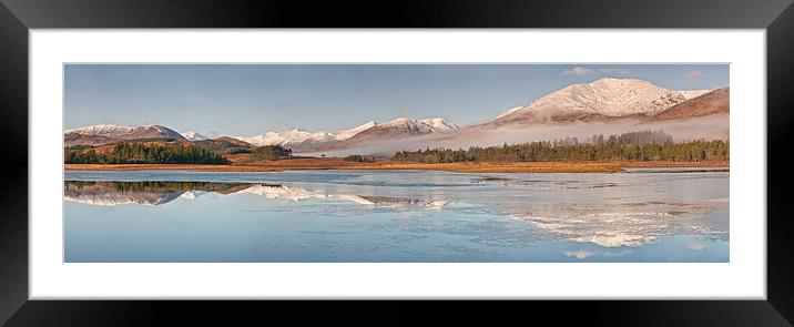 Winter Wonderland at Loch Tulla Framed Mounted Print by Robert Strachan