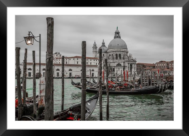 Basilica di Santa Maria della Salute Framed Mounted Print by Ray Hill