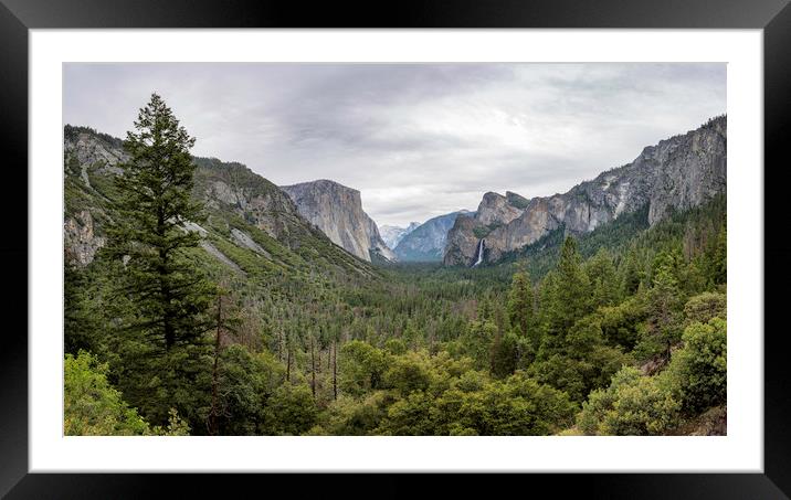 Tunnel View Framed Mounted Print by Ray Hill