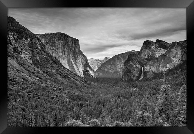 A Stormy Tunnel View Framed Print by Ray Hill